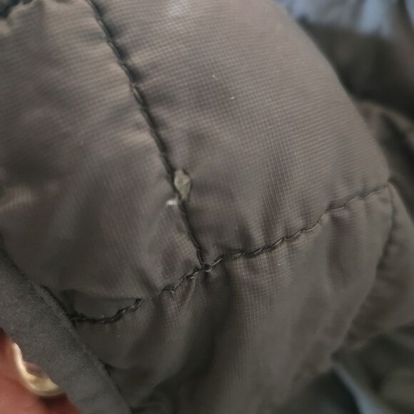 Patagonia Nano Puff Vest Women's  Charcoal Primaloft Puffer Full Zip XS Logo - Picture 12 of 12